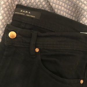 Zara size 32 black jeans